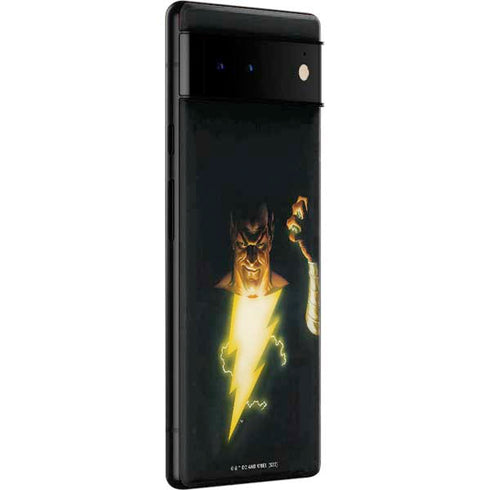 DC Comics Justice Society of America #23 Cover Painting Black Adam Original Art by Alex Ross Google Pixel 6 Pro Skin